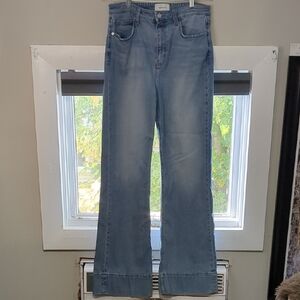 Current/Elliott Light Blue Flare Jeans